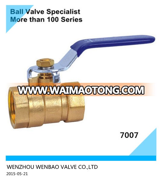 2PC Female Threaded Brass Ball Valve for Fuel Gas