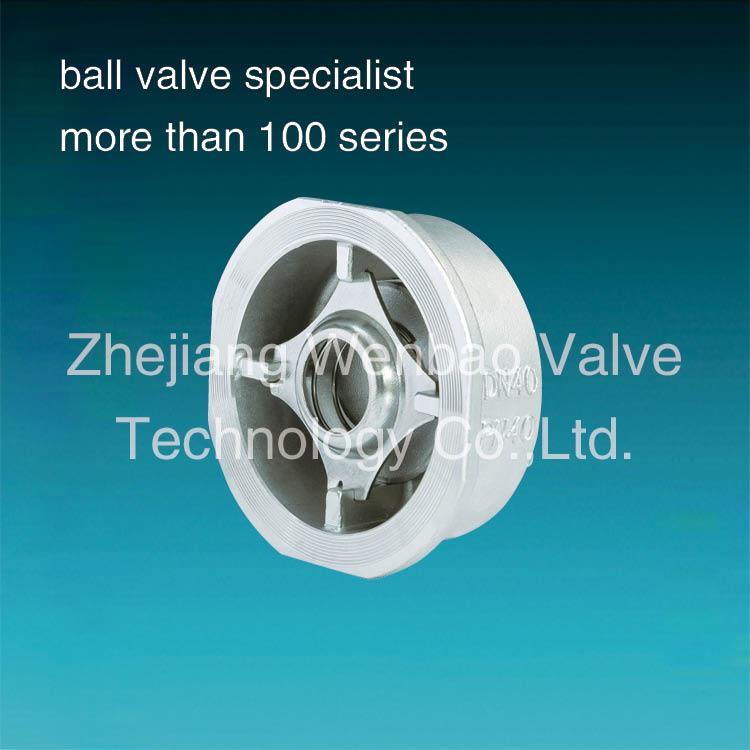 Pn40 Stainless Steel 316 Wafer Check Valve Price