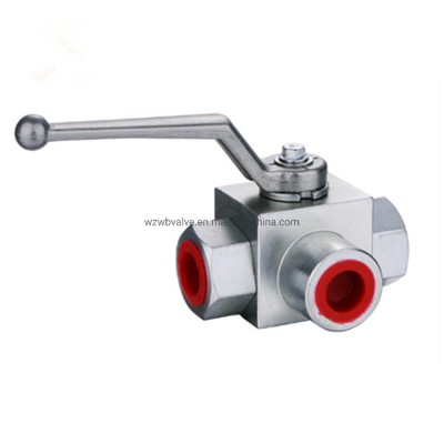 Khb Khb3K Hydraulic 3 Way High Pressure Ball Valve 500bar