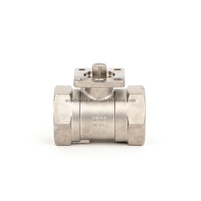 1PC High Platform Ball Valve with Investment Casting Stainless Steel