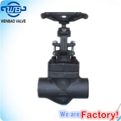 Socket Welding Screwed Globe Valve Made of Forged Steel