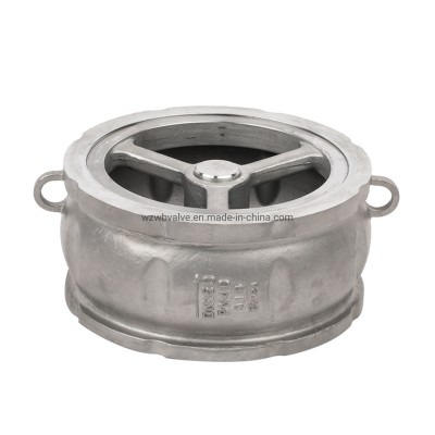 A351 CF8 Wafer Type Check Valve Dn100 Pn40